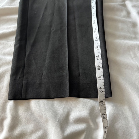 Haggar Men's Chino Casual Dress Pant Black Size Tag: 32x32 Flat Front Trouser - Picture 13 of 14